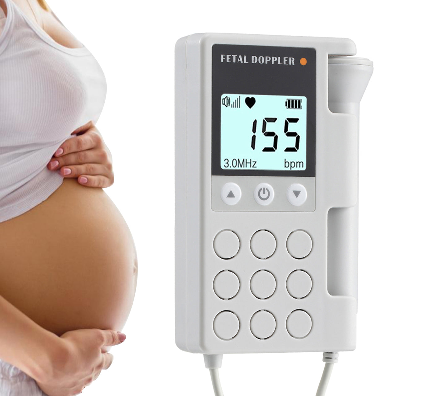 Doppler Fetal Monitor for Pregnancy and use in home-OTC