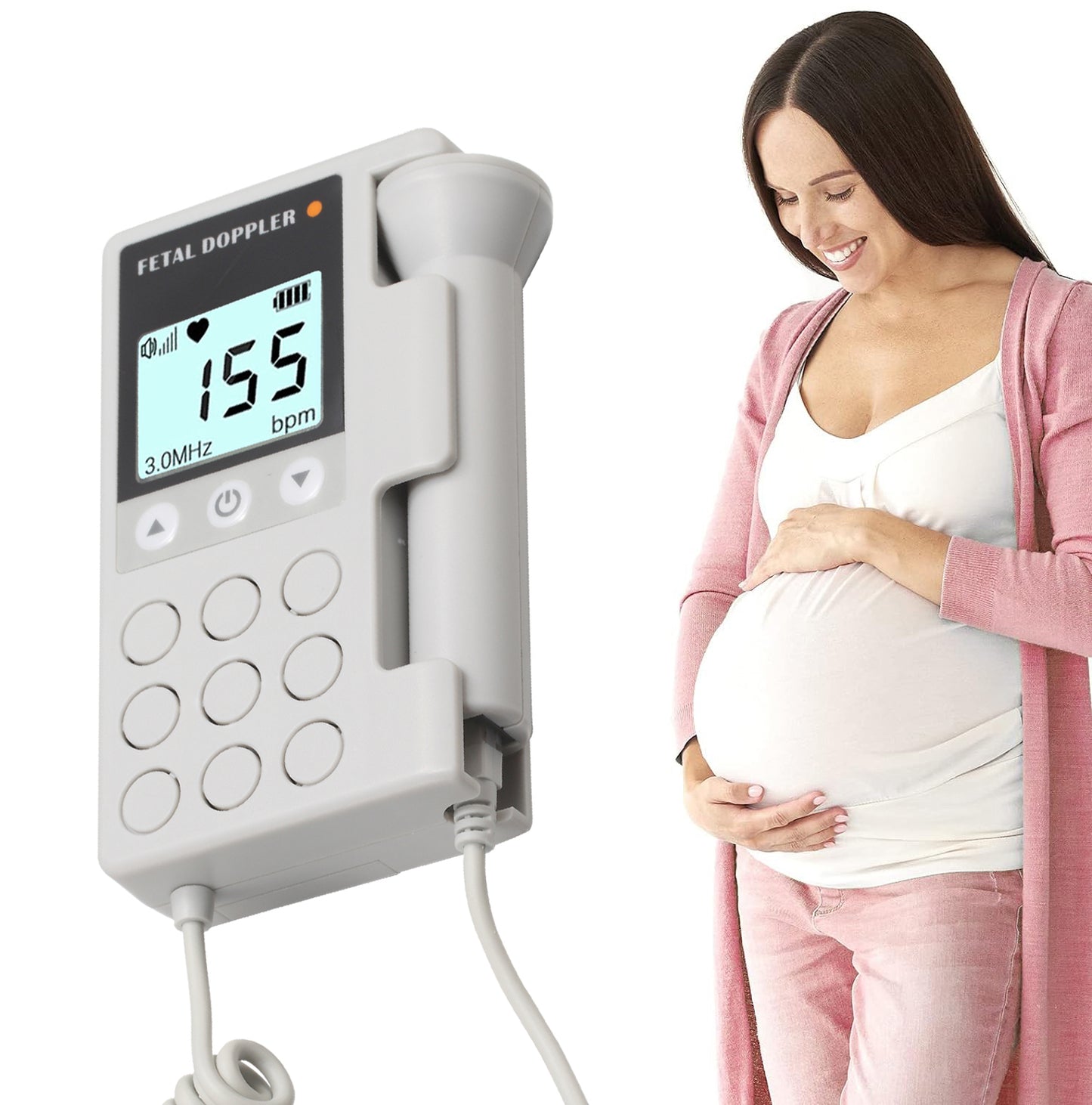 Doppler Fetal Monitor for Pregnancy and use in home-OTC