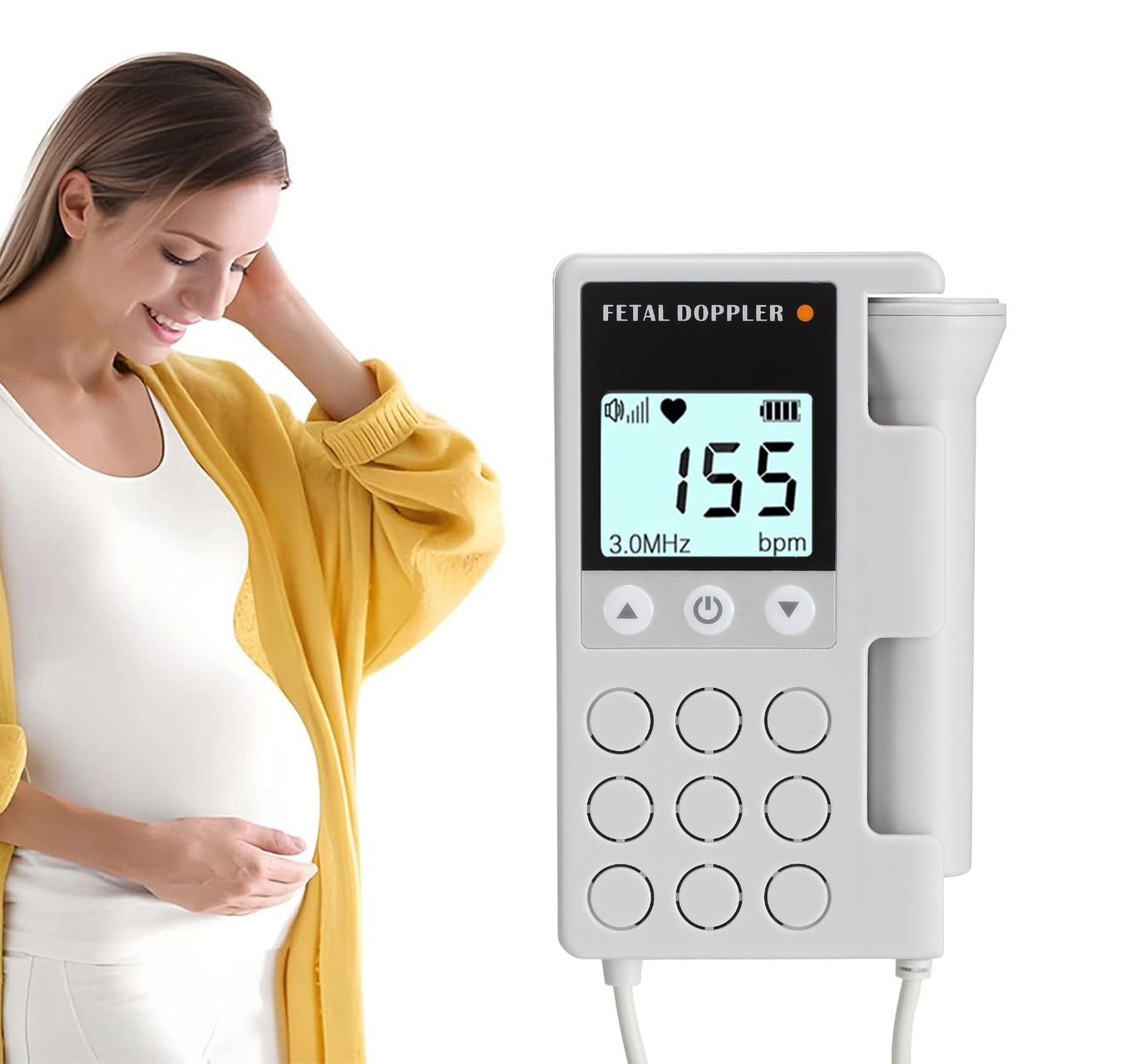 Doppler Fetal Monitor for Pregnancy and use in home-OTC